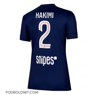 Paris Saint-Germain Achraf Hakimi #2 Hjemmebanetrøje Dame 2025-26 Kortærmet Paris Saint-Germain Achraf Hakimi #2 Hjemmebanetrøje Dame 2025-26 Kortærmet